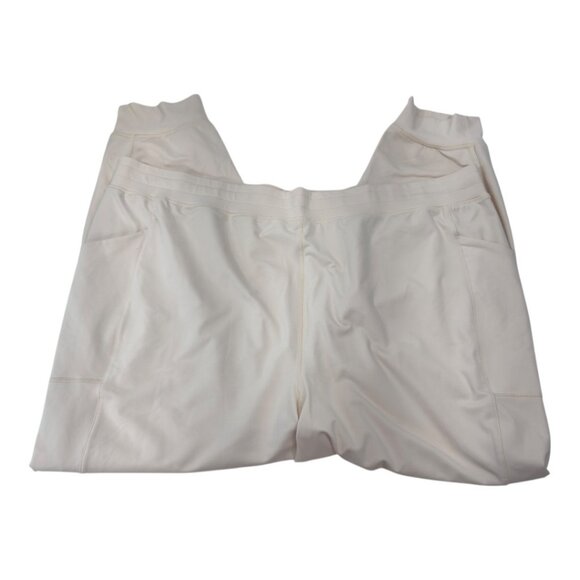 Fabletics Womens Ivory Athletic Leggings 4X High Waist Comfy Stretchy Fabric - Picture 8 of 11